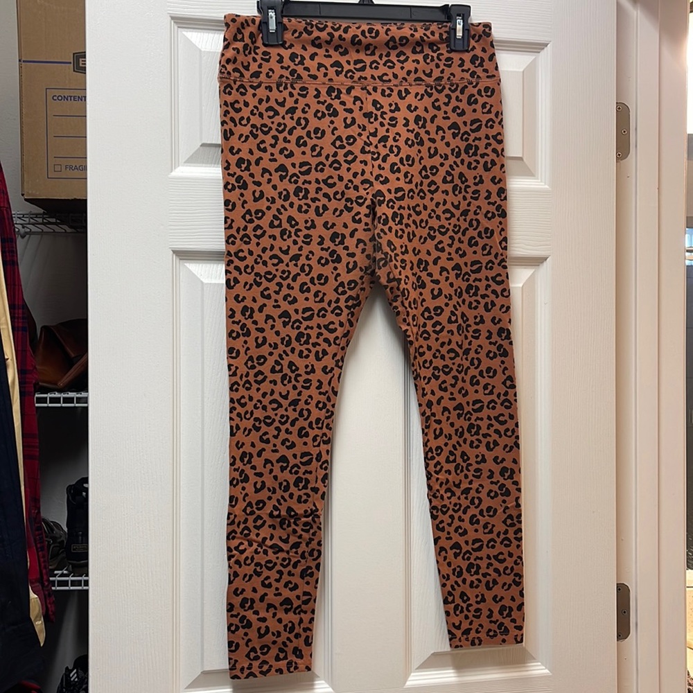Target-Wild Fable Leopard Print Leggings.